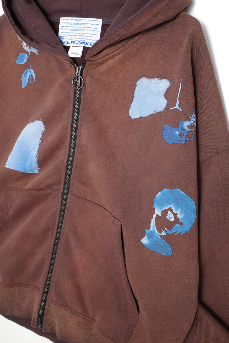 Waiting Around Zip Hoodie