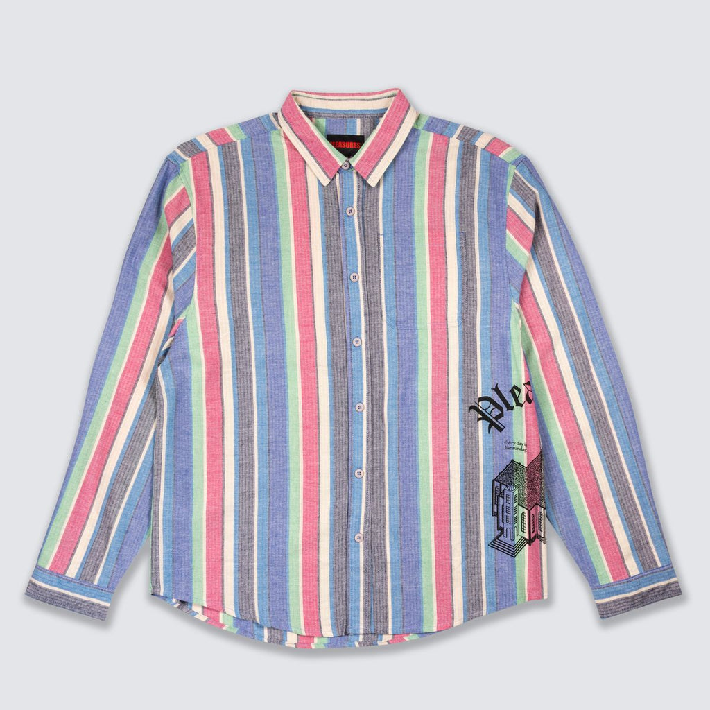 CHAPEL LONG SLEEVE BUTTON UP