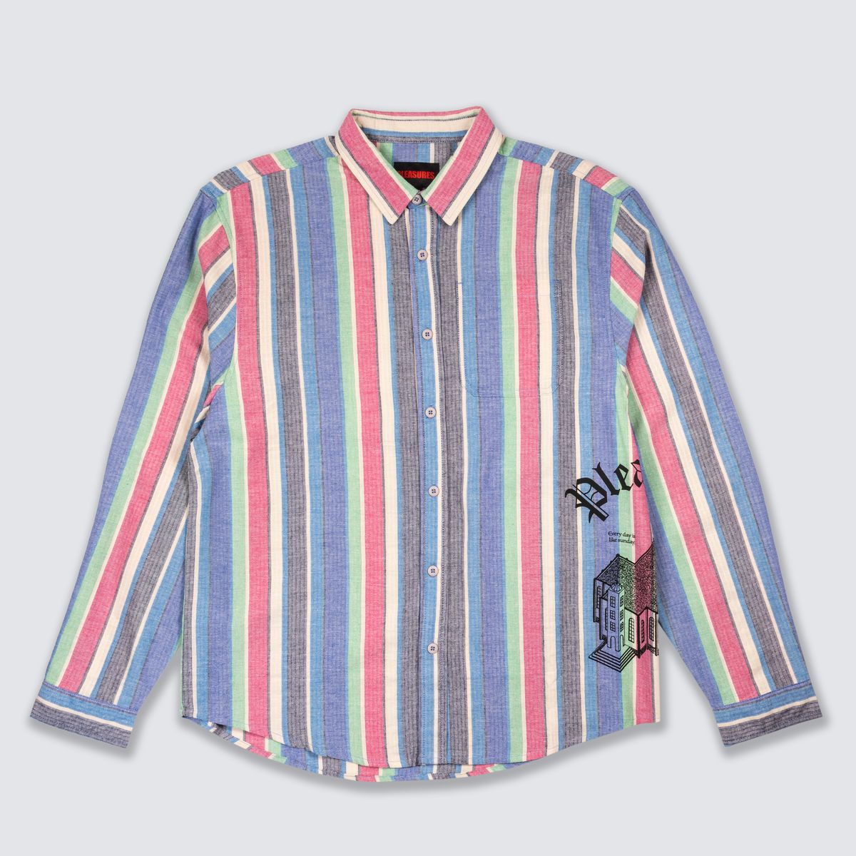 CHAPEL LONG SLEEVE BUTTON UP