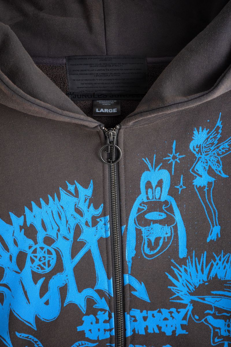 Hope You're Well Zip Hoodie