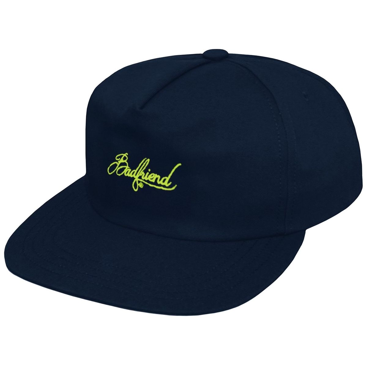 Cursive Logo 5 Panel Hat