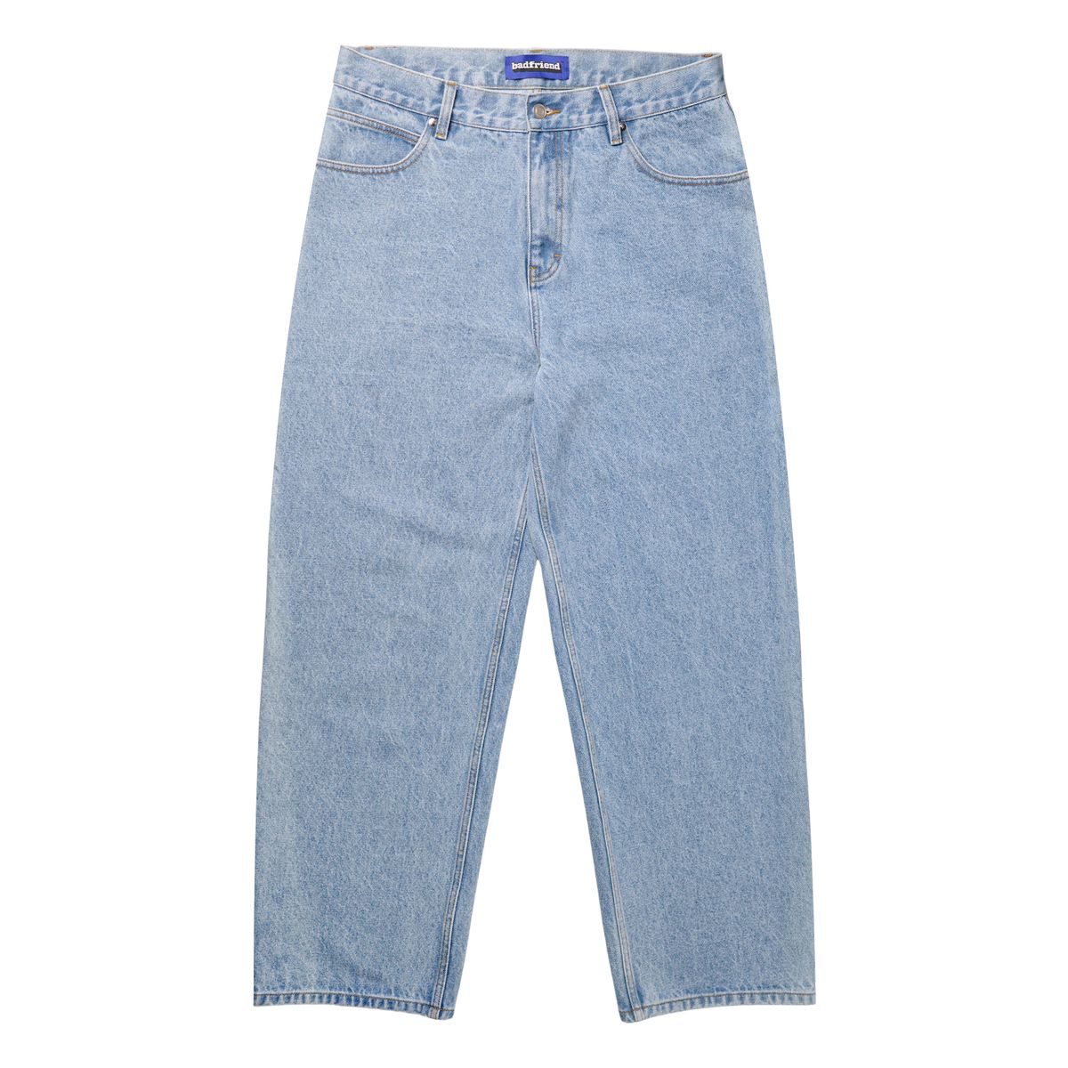 Star Pocket Light Wash Denim Pant