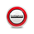 Badfriend Soccer Ball – White/Red