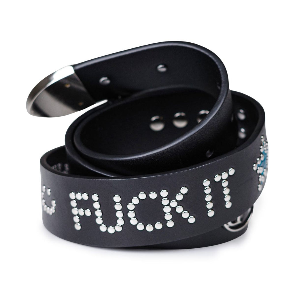 Badfriend Leather Studded Belt