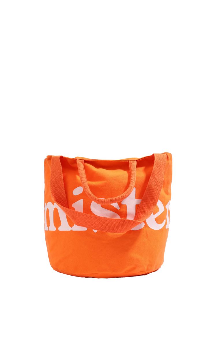 Small Round Tote / Grow Bag – Orange