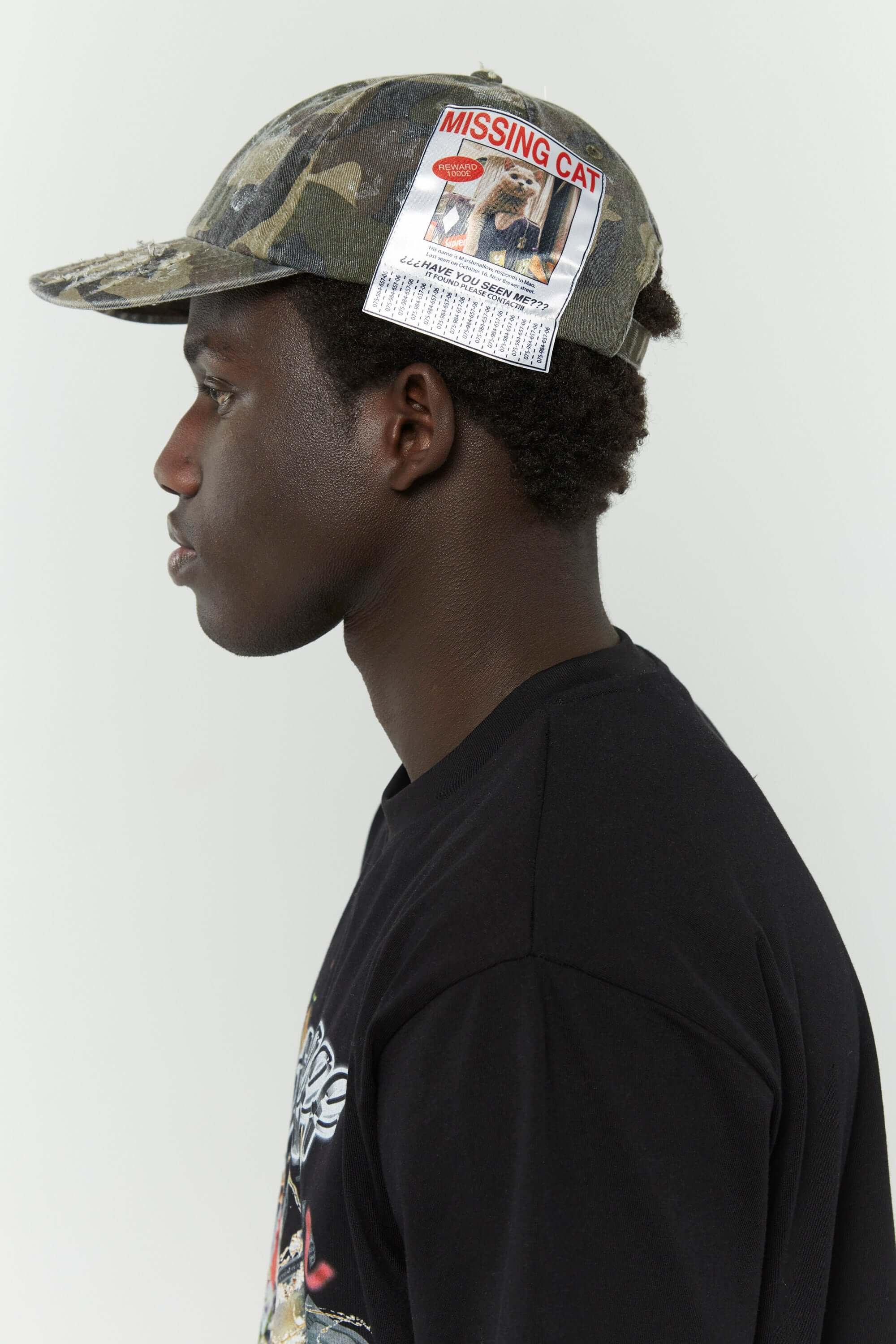 Missing Cat Cap - Camo