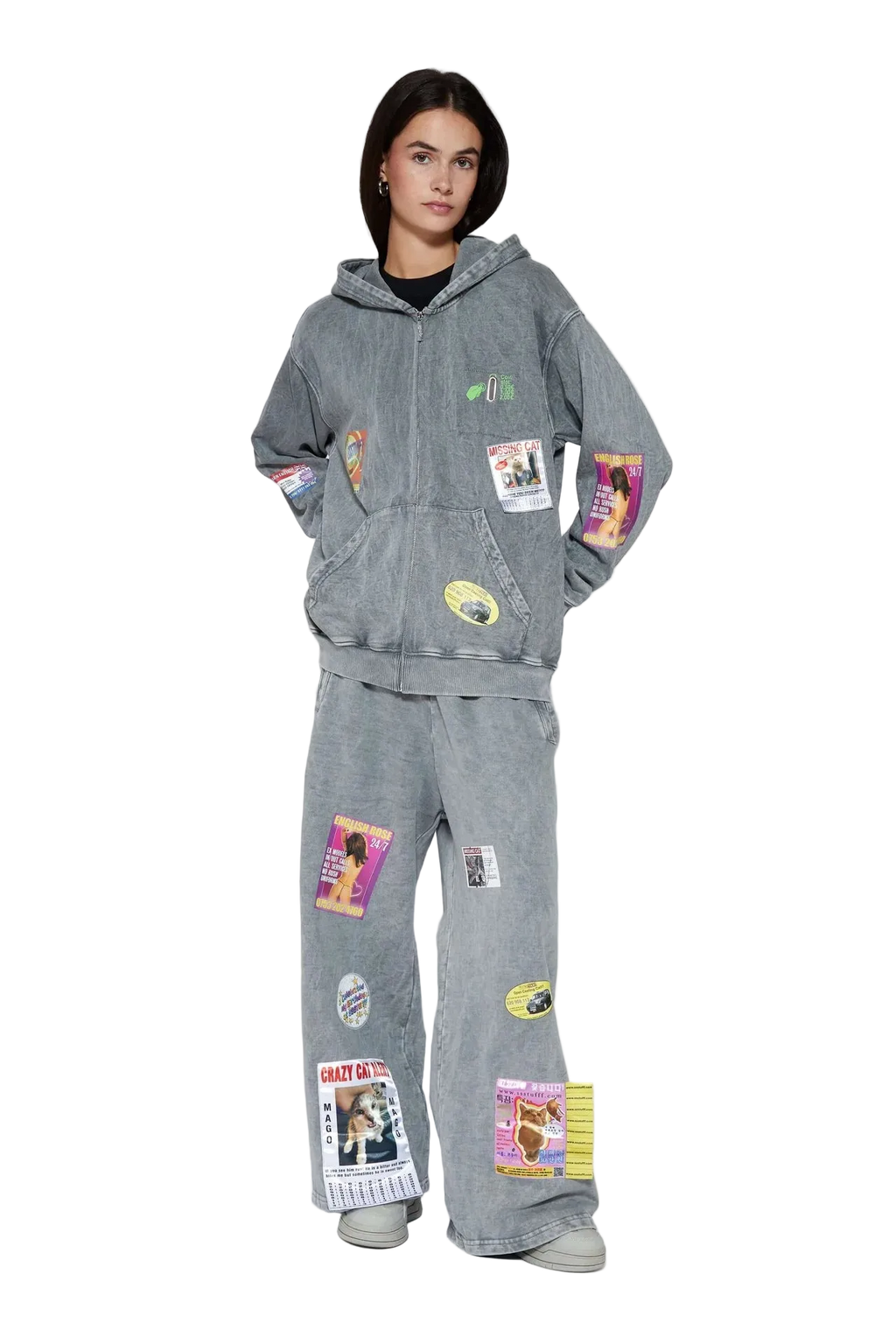 Ads Baggy Sweatpants