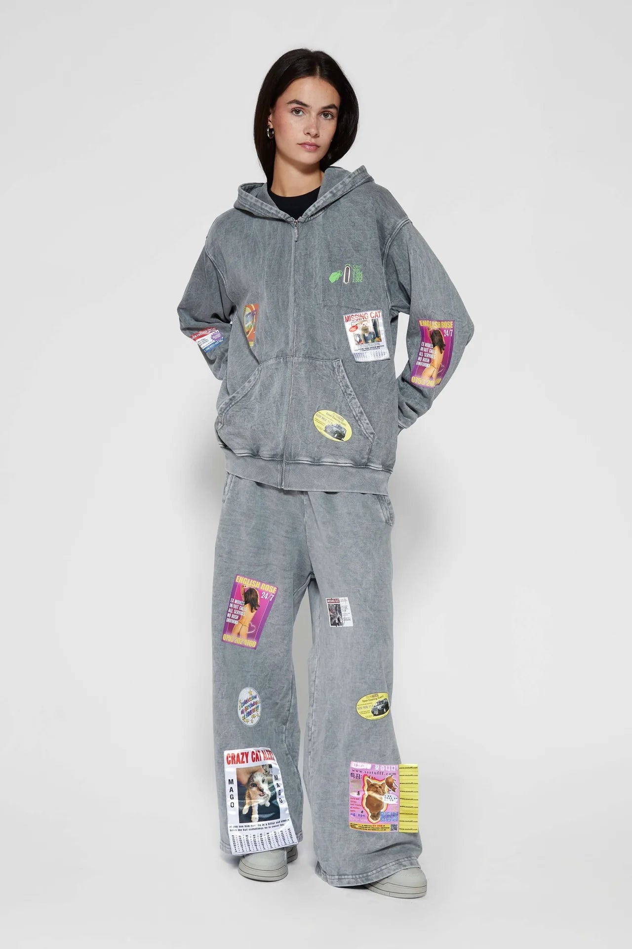 Ads Baggy Sweatpants