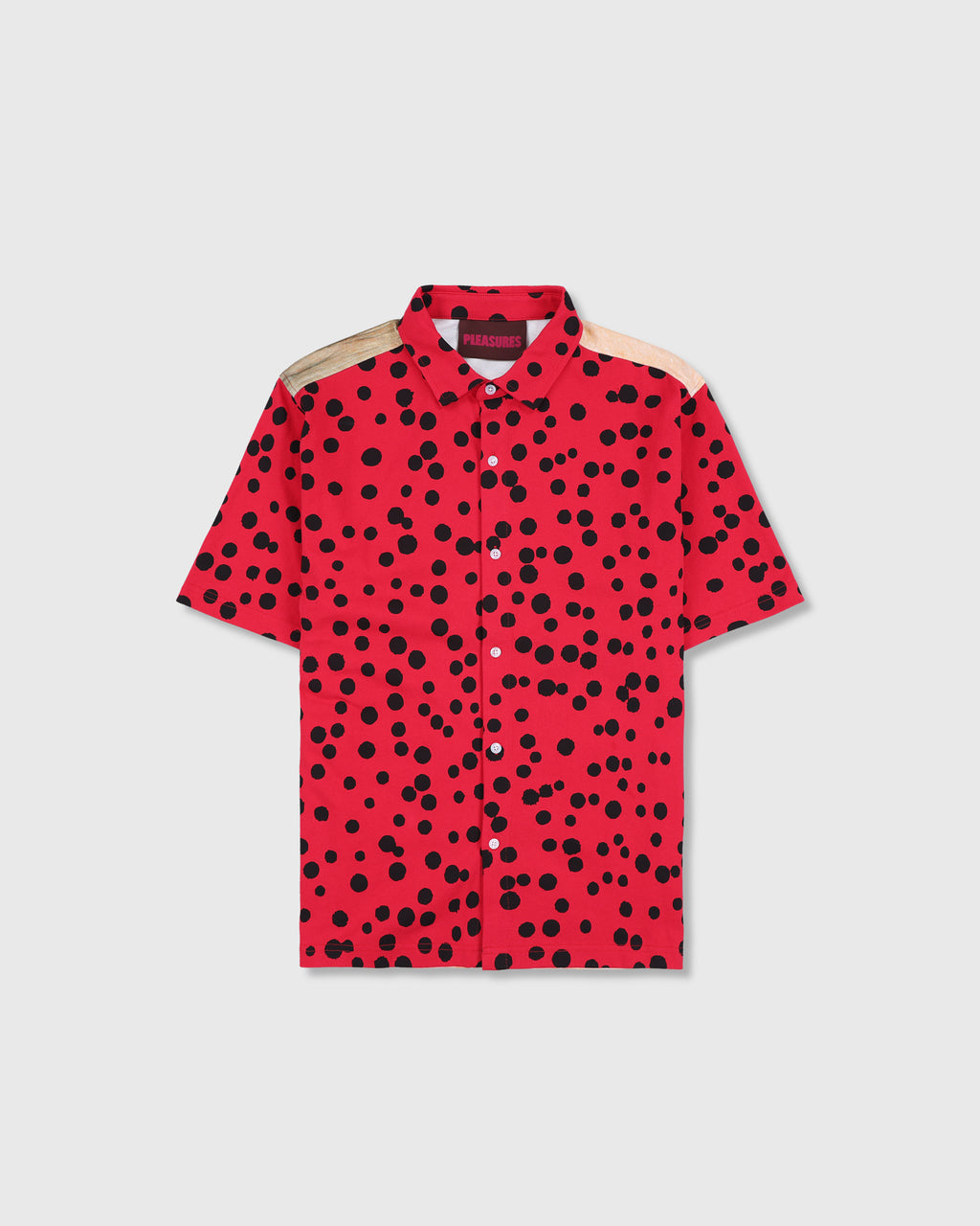 Bug Eye Button Up – Red
