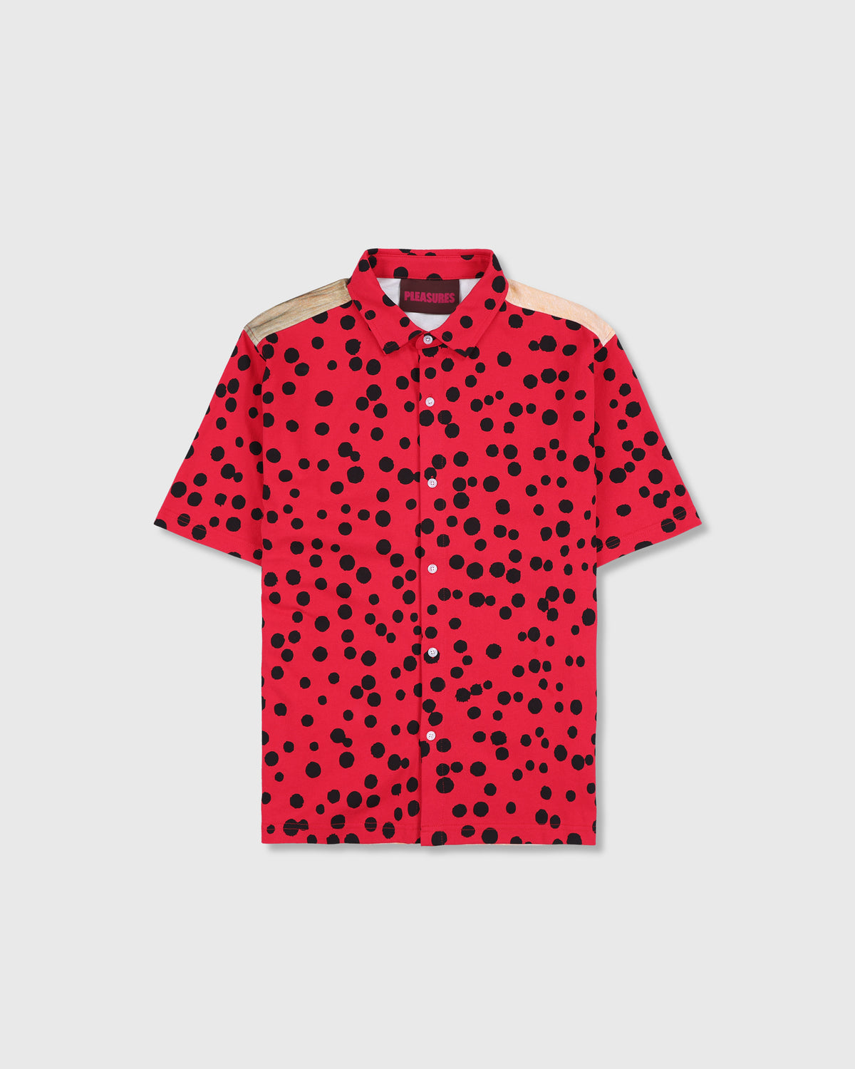 Bug Eye Button Up – Red