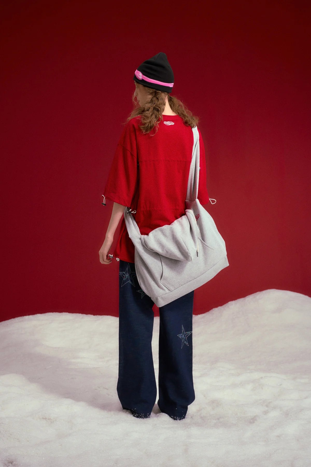 Hoodie Bag – Grey