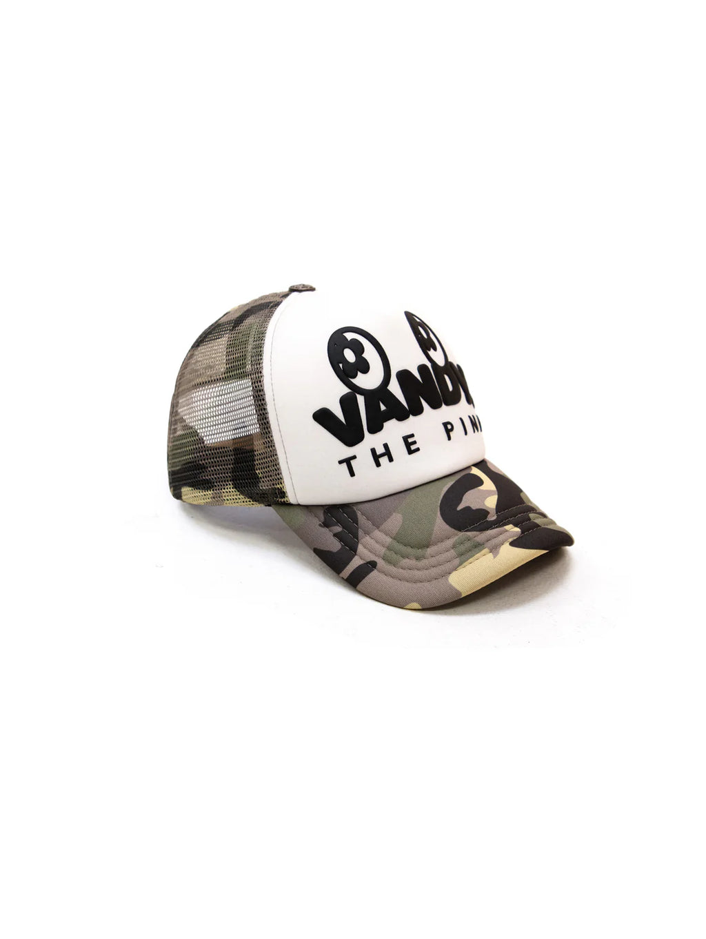 Eye Logo Trucker Hat - Yellow Camo