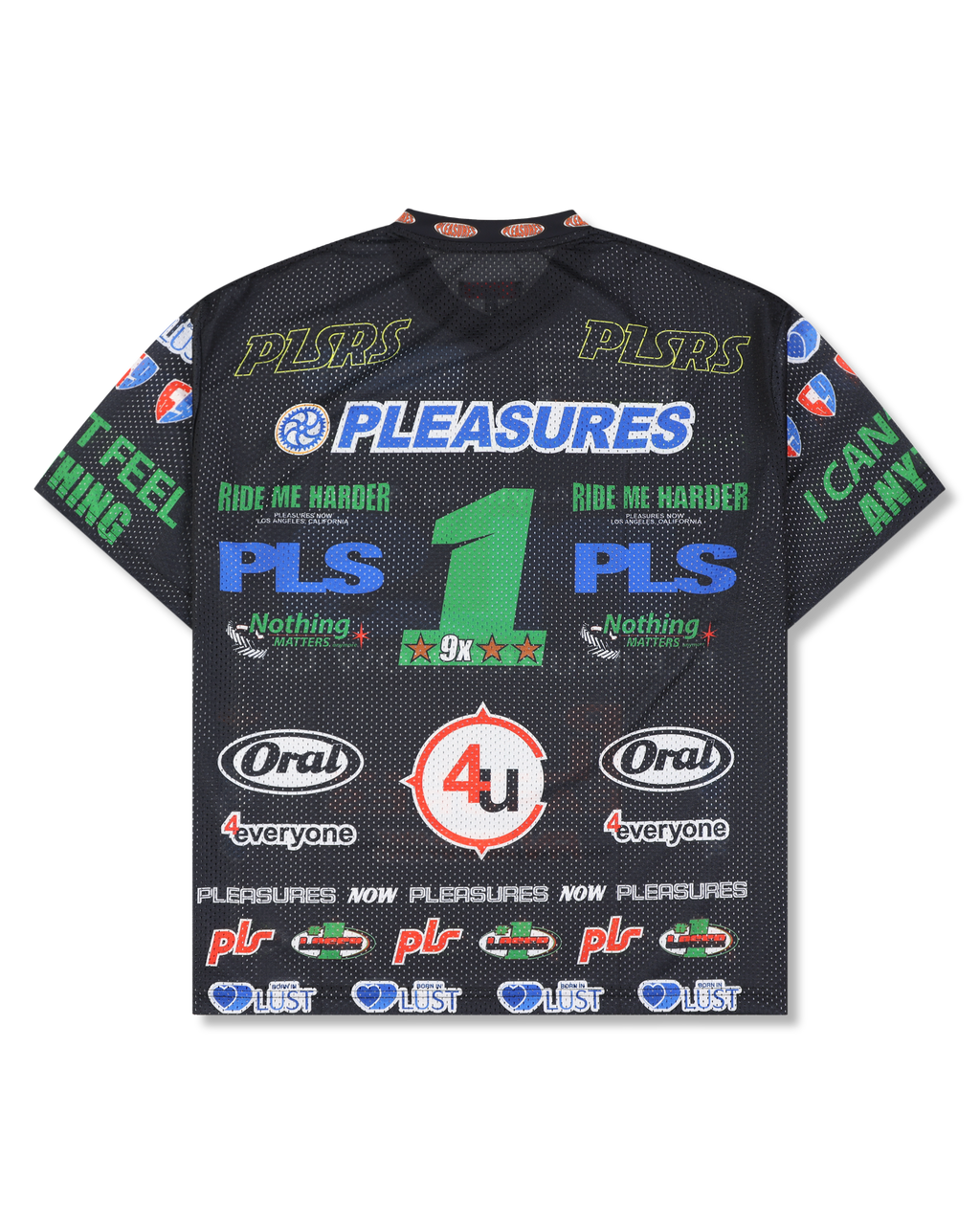 Oral Mesh Shirt – Black