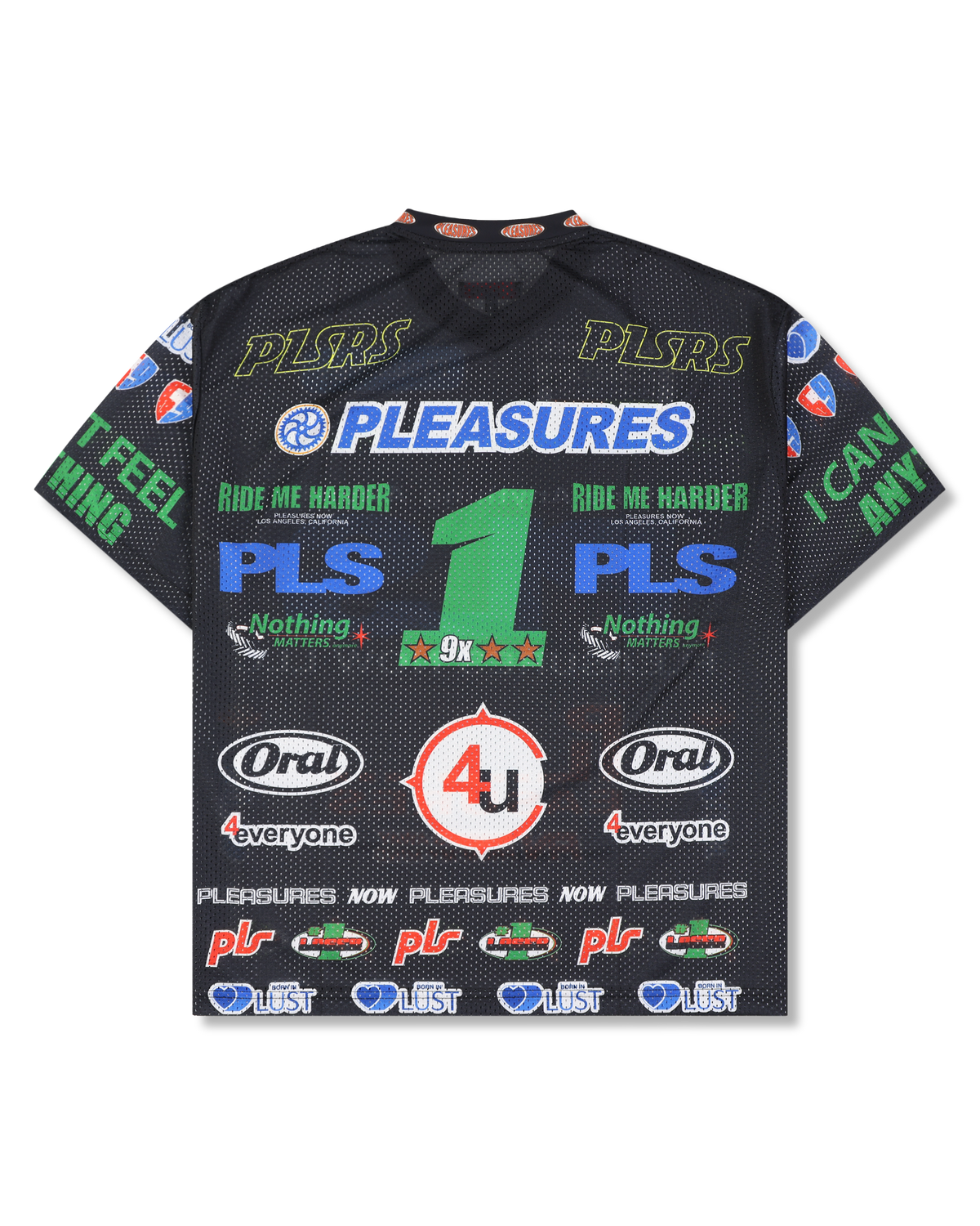 Oral Mesh Shirt – Black
