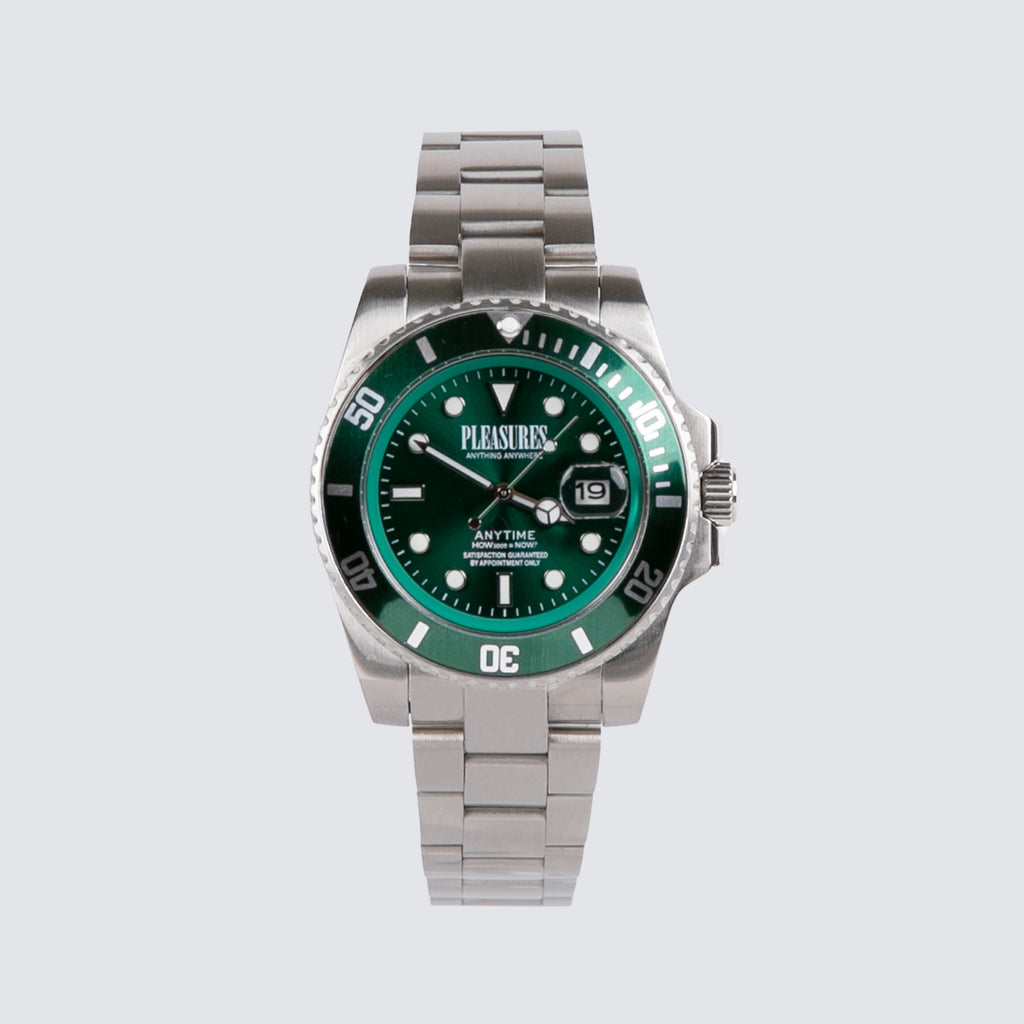 Anytime Watch – Green/Silver