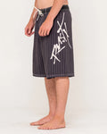 Hoodus Fixed Waist Boardshort – Navy Blue