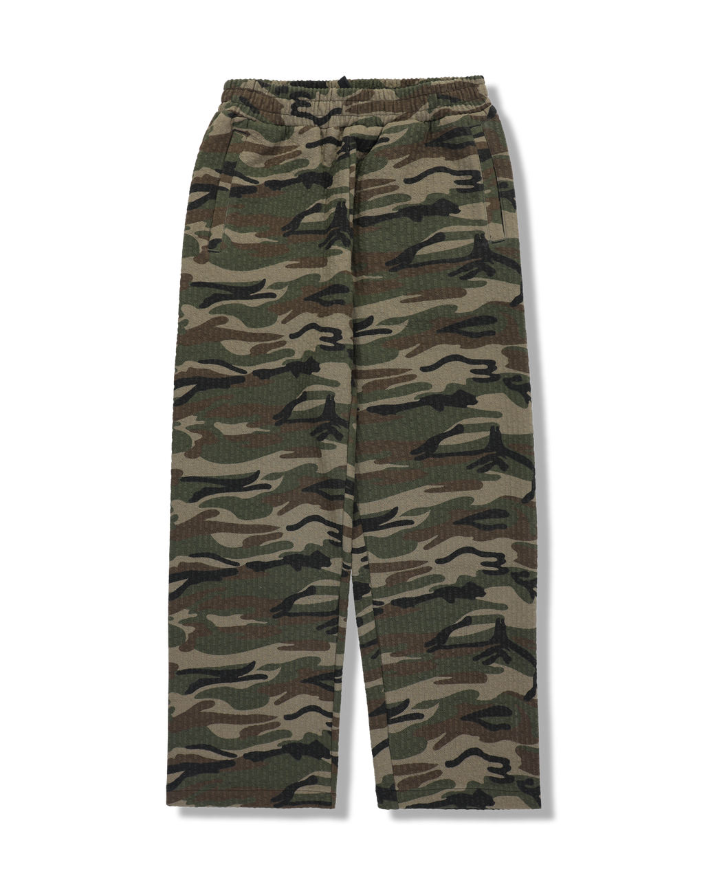 Textured Camo Desire Sweatpants – Camo