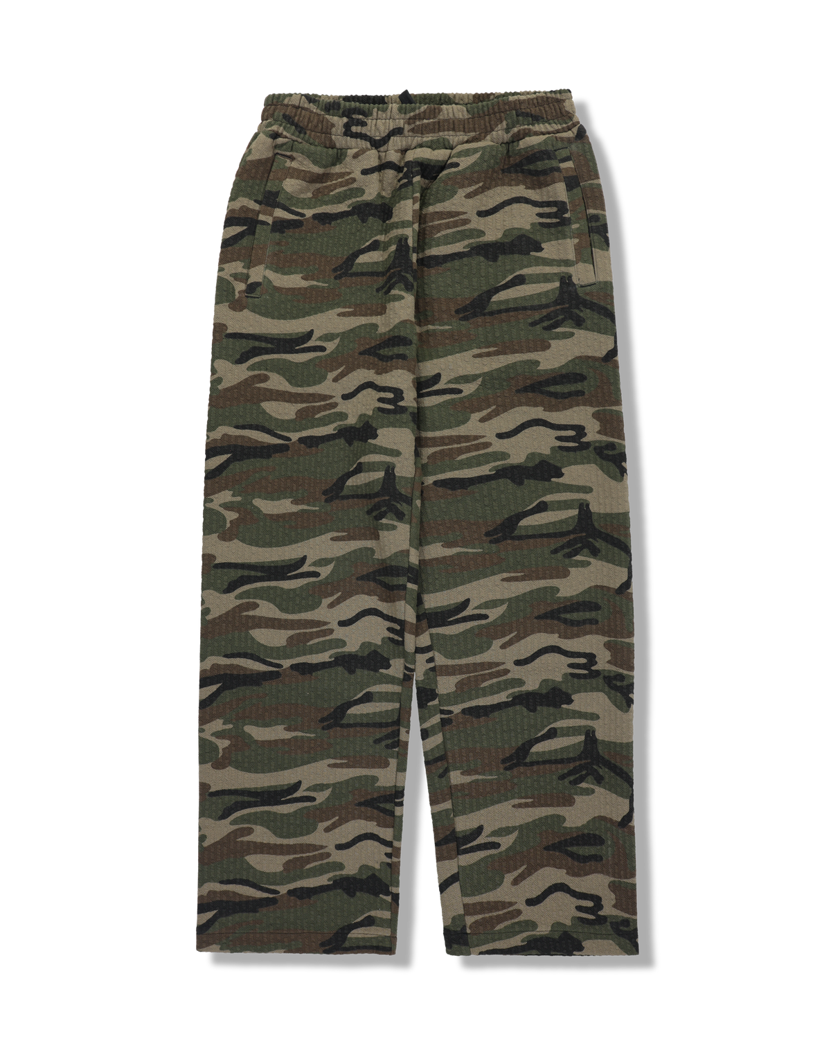 Textured Camo Desire Sweatpants – Camo