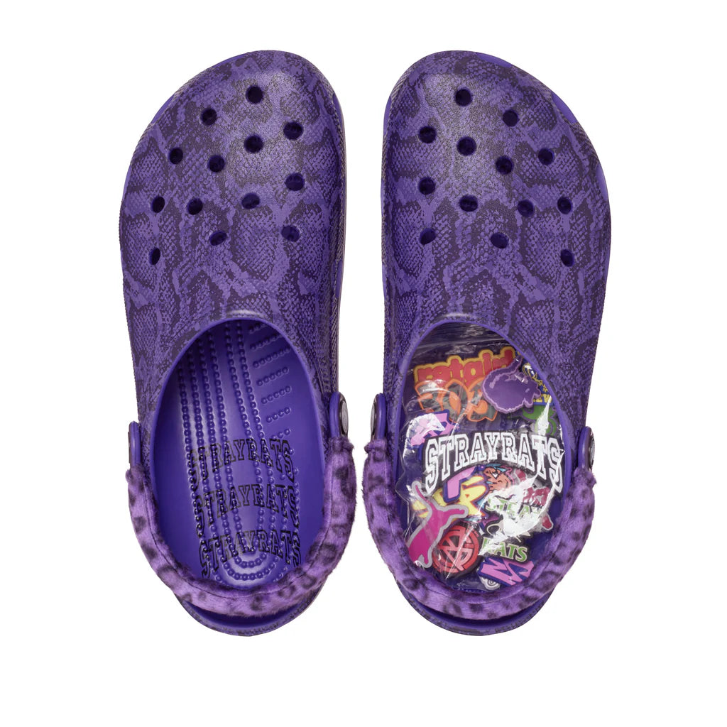 Stray Rats Purple Crocs