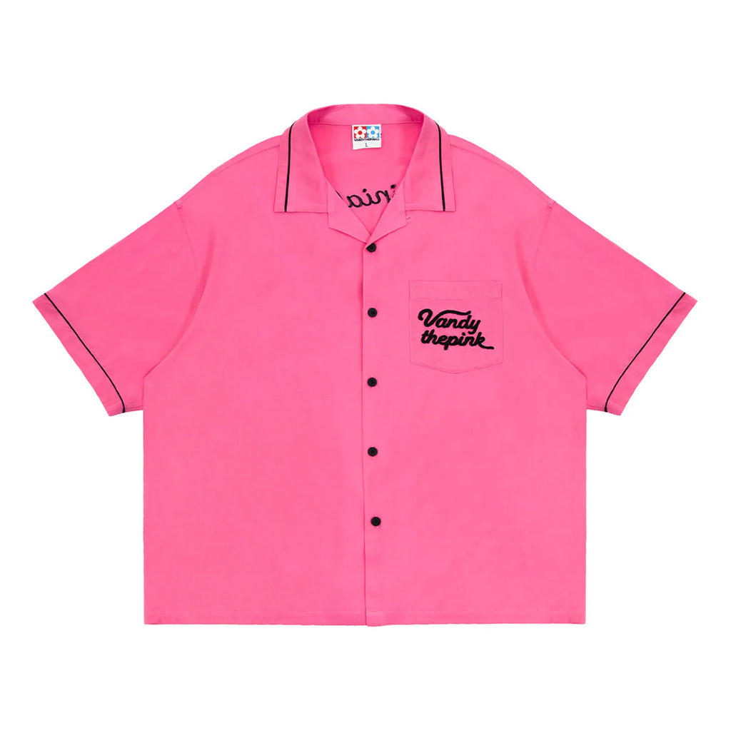Pink Bowling shirt