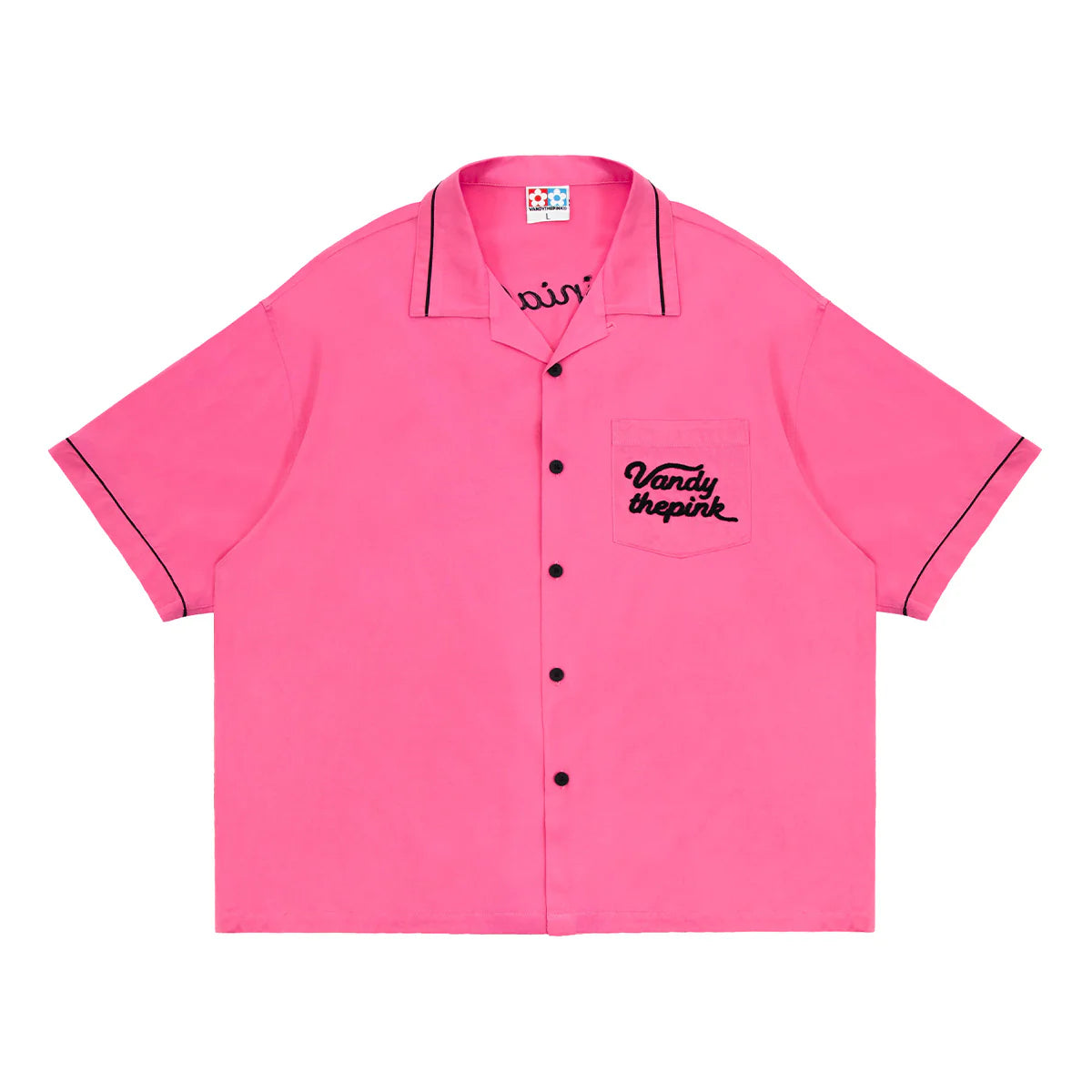 Pink Bowling shirt