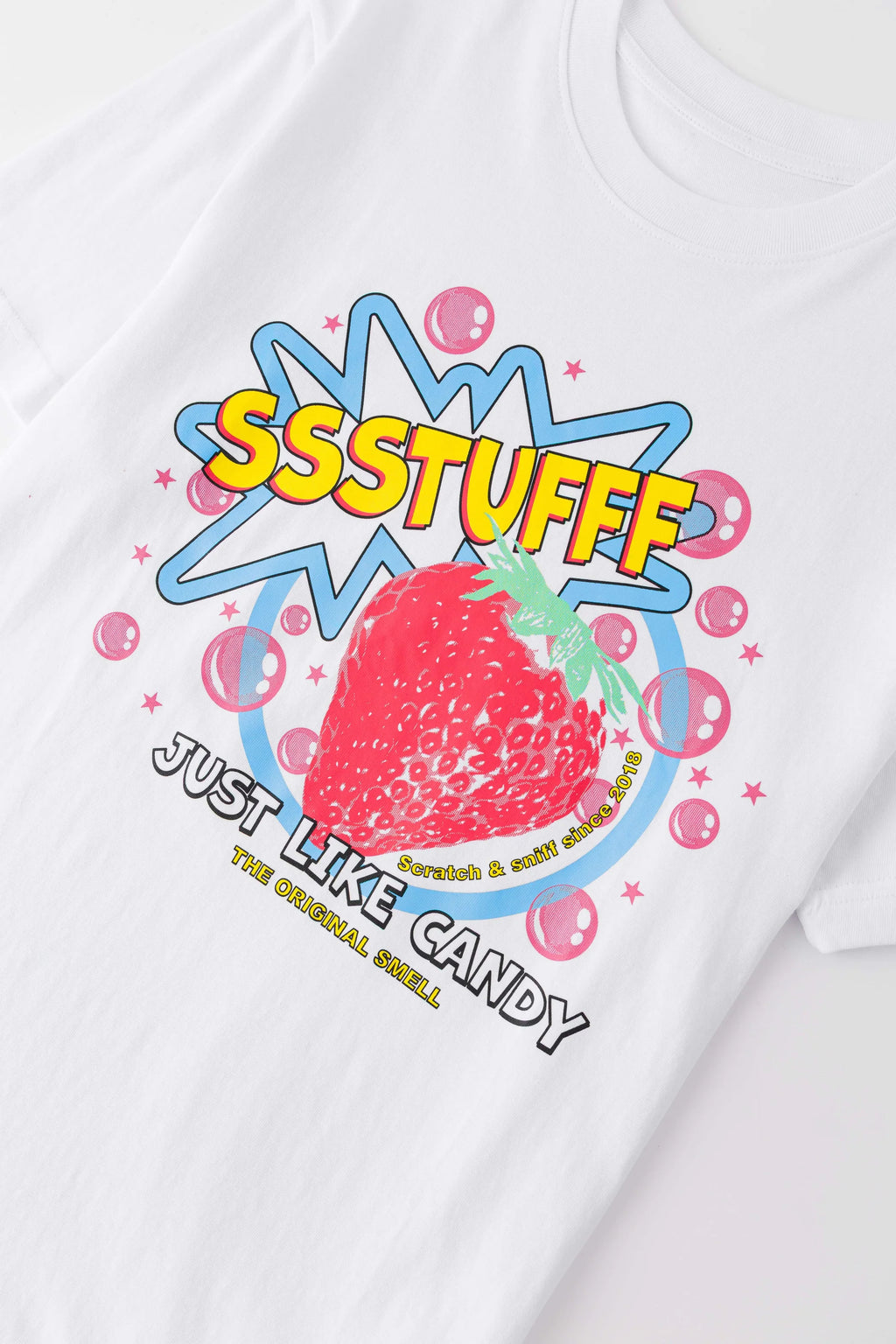 Strawberry Scratch & Sniff Tee