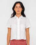 Winnie Short Sleeved Shirt – White